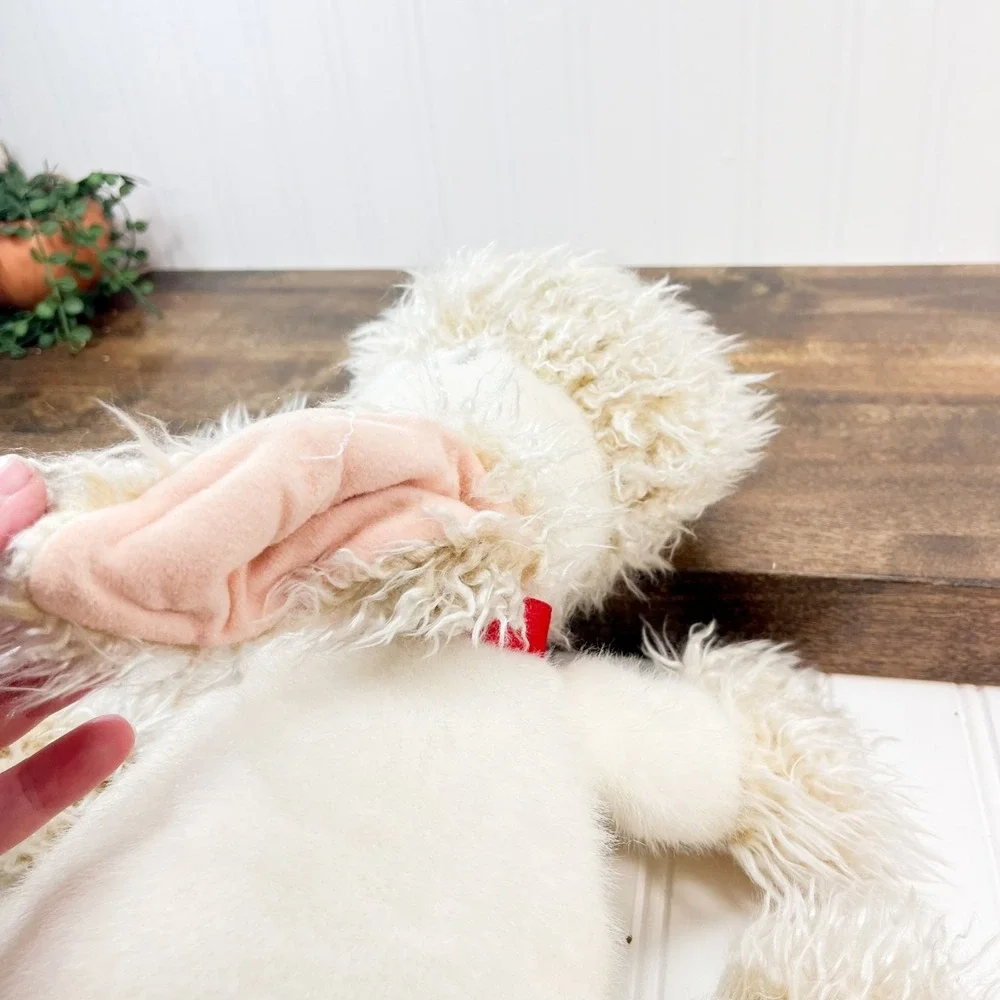 Hallmark Puppy Dog Plush Curly Wired Ears Vintage Shaggy‎ Dog Plush 18